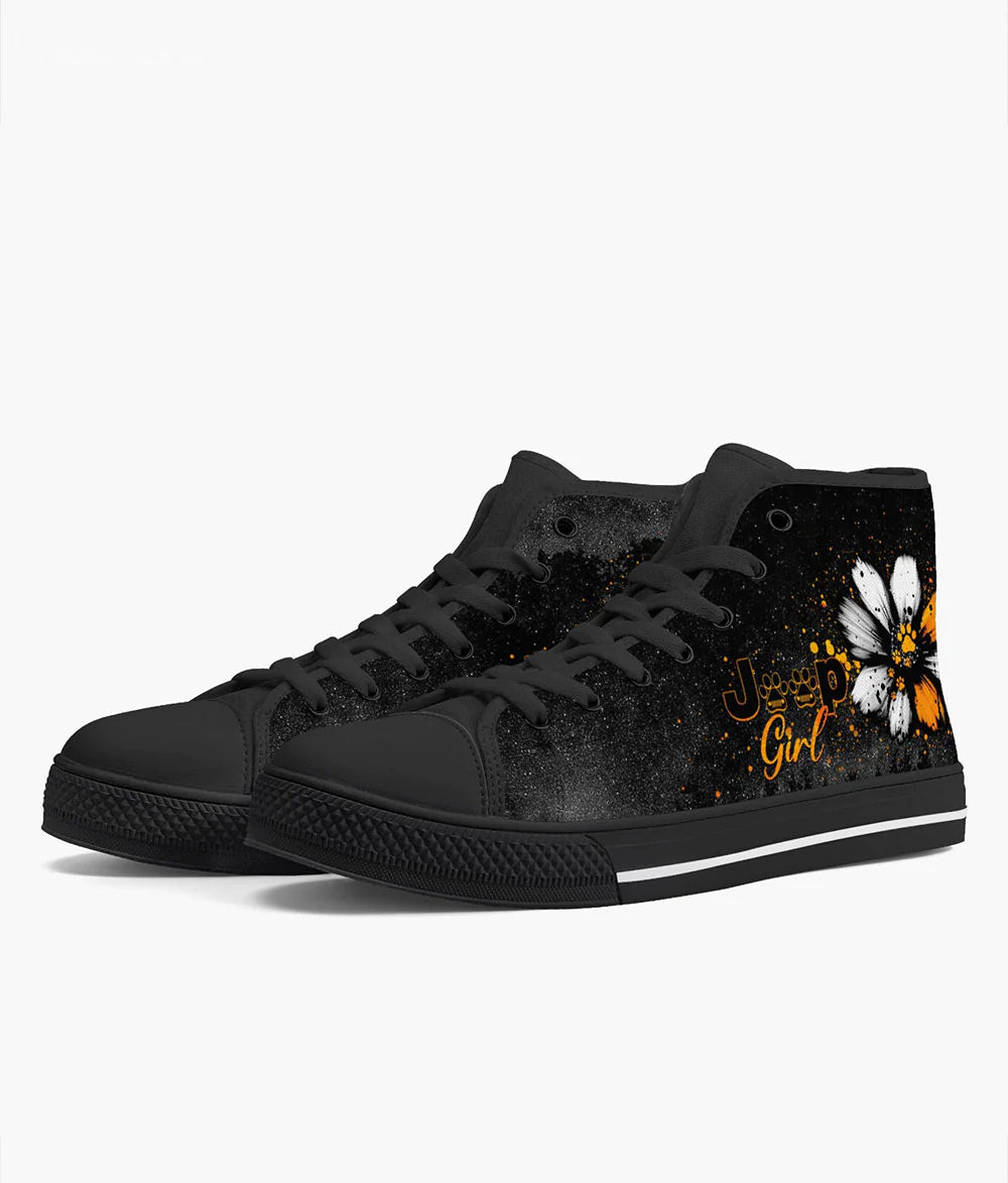 jeep-girl-dog-paw-daisy-high-top-shoes