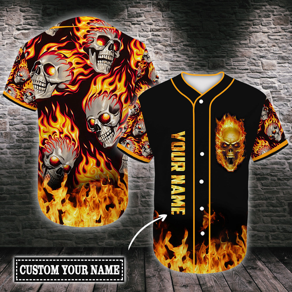 personalized-custom-name-skull-multicolor-baseball-tee-jersey-shirt