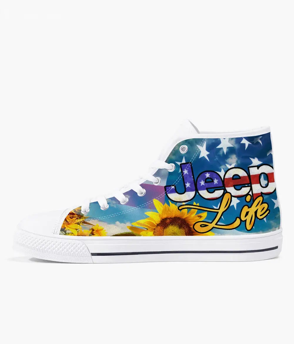 jeep-girl-jeep-life-american-sunflower-high-top-canvas-shoes-high-top-shoes