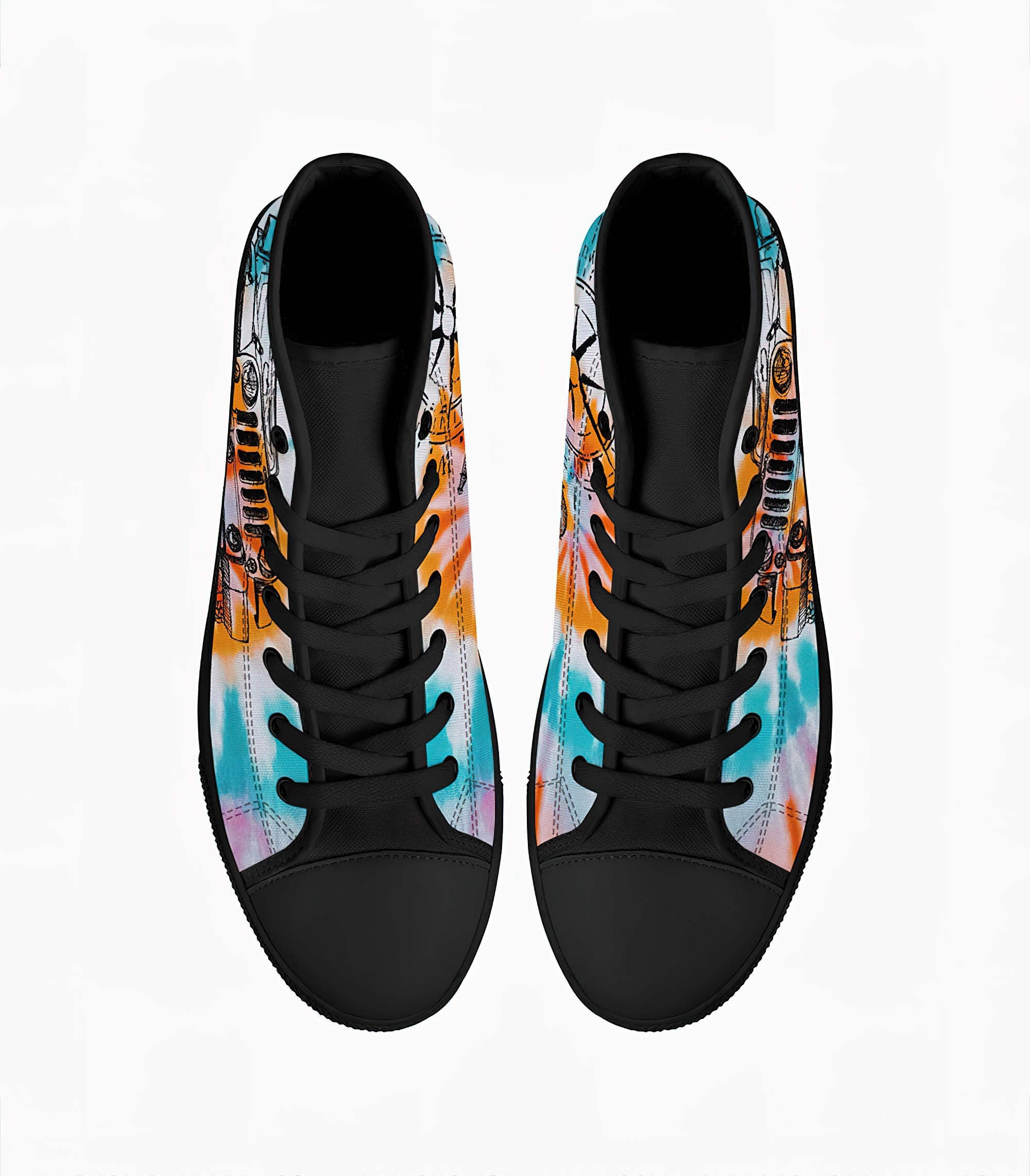 tie-dye-jeep-girl-high-top-shoes