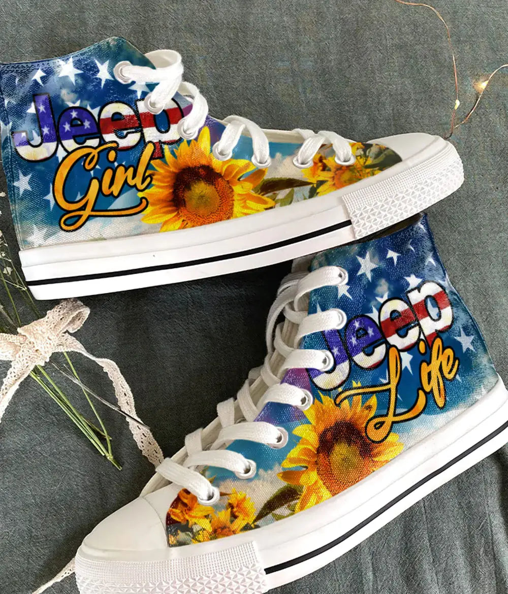 jeep-girl-jeep-life-american-sunflower-high-top-canvas-shoes-high-top-shoes