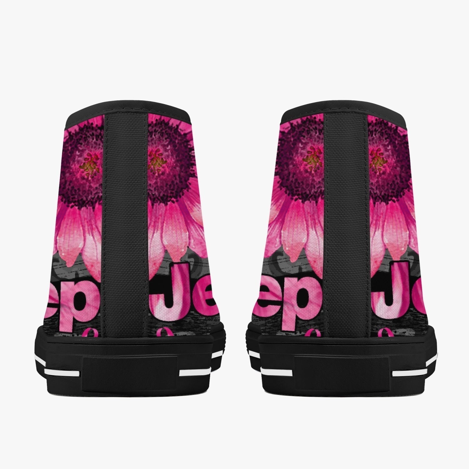 jeep-sunflower-breast-cancer-high-top-canvas-shoes