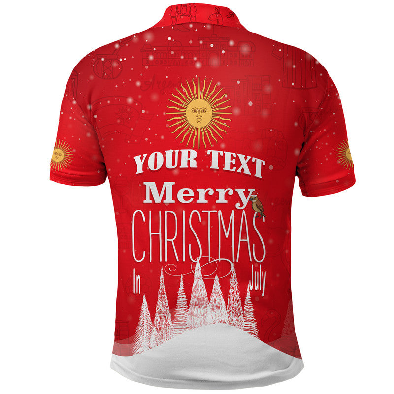 custom-personalised-argentina-polo-shirt-sol-de-mayo-xmas-tree-snow
