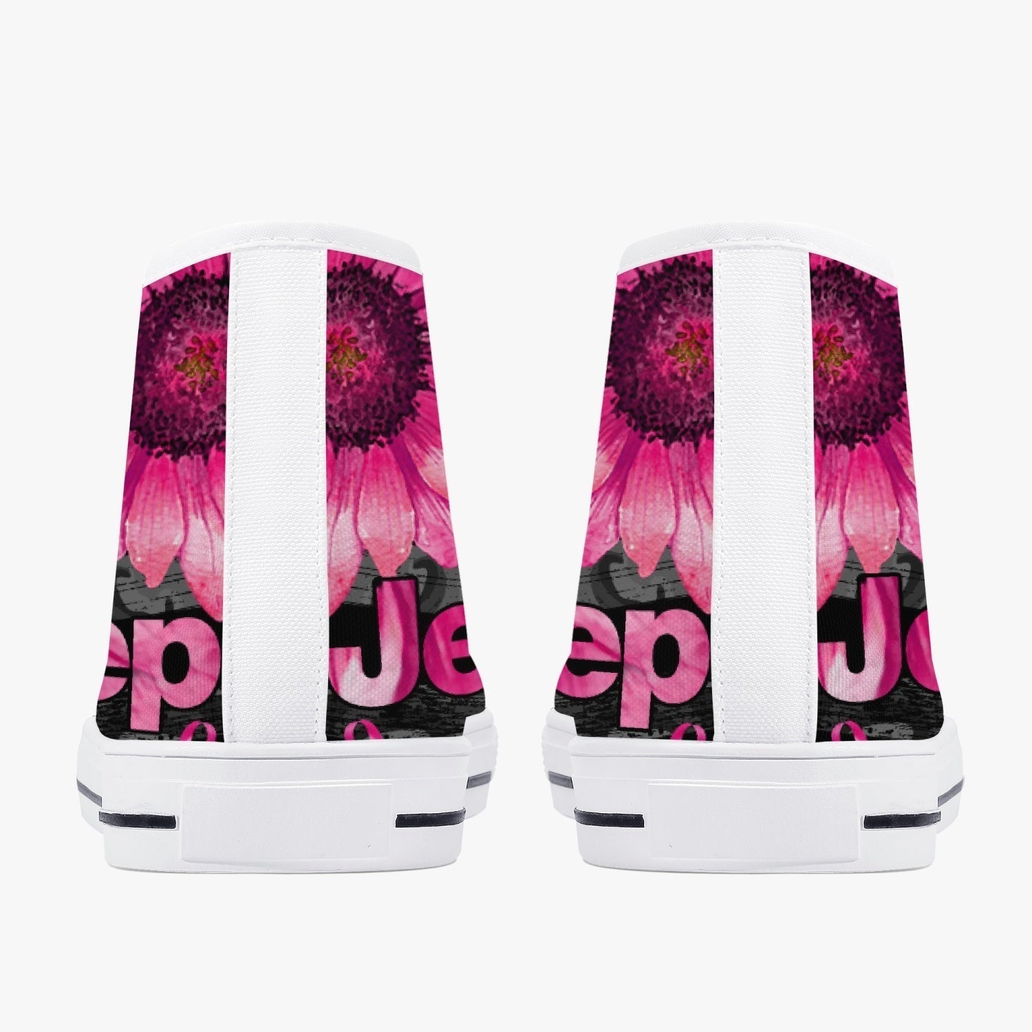 jeep-sunflower-breast-cancer-high-top-canvas-shoes